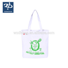 100% 8oz Natural Cotton Canvas Drawstring Bag With Printing Flower